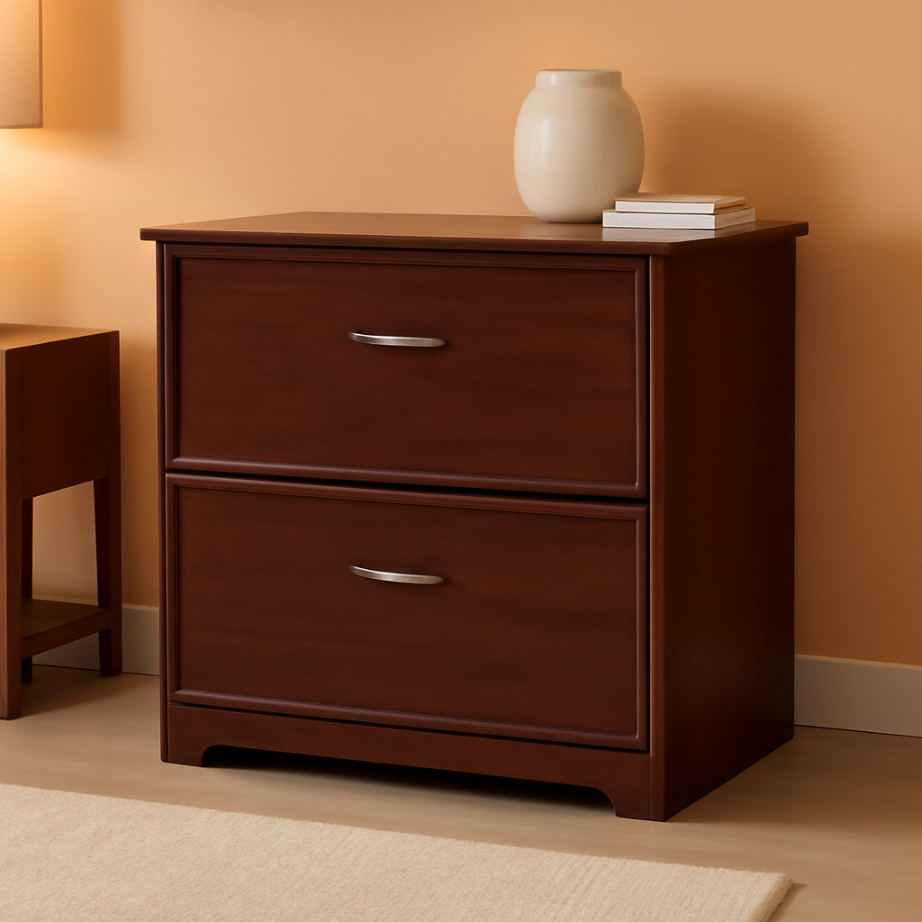 Cabot 2 Drawer Lateral File Cabinet Harvest Cherry