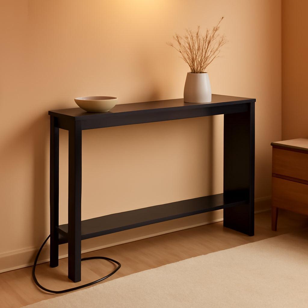 Compact Console Table With Multifunctional USB Ports